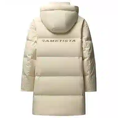 鸭鸭 极寒系列 时尚韩版休闲百搭拆卸连帽冬装外套户外 加厚防寒保暖中长款羽绒服 男女同款