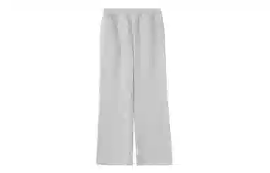 F426 Loose Bow Lace Flared Sweatpants