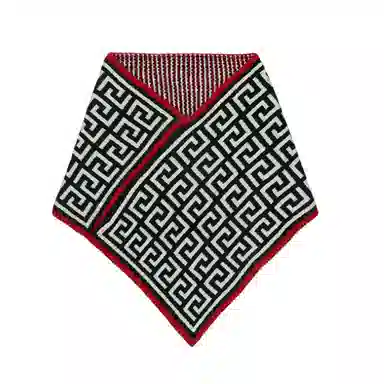 北极绒 韩版三角围巾秋冬保暖护颈 防寒高级感加厚脖套 围脖 男女同款情侣款