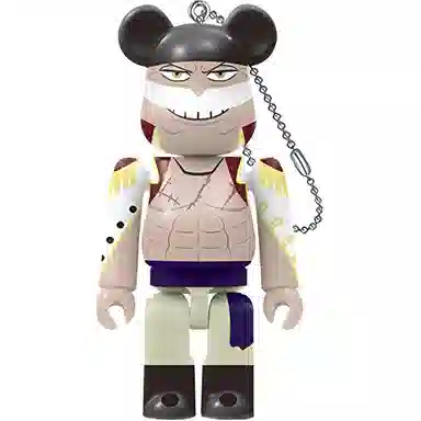 BE@RBRICK One Piece Whitebeard Second Edition 100%
