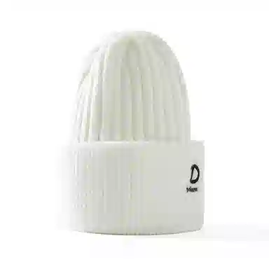 南极人 保暖防风护耳毛线针织帽宽松大脸显脸小堆堆帽韩版 秋冬款 绒线帽 女款