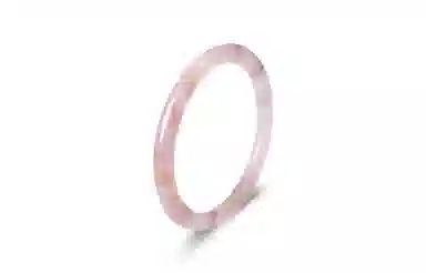 百利金 桃花酿美人镯 桃之夭夭灼灼其华优雅精致国潮新中式汉服旗袍搭配闭口素圈 金丝玉 玉石手镯 男女同款情侣款