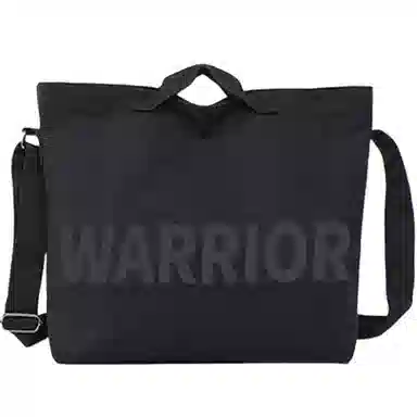 Warrior Canvas Bag Black