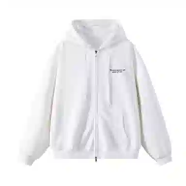 三体 宇宙将为你闪烁系列 简约基础款字母印花连帽开衫休闲美式复古宽松百搭高街潮牌街头嘻哈长袖重磅卫衣 男女同款