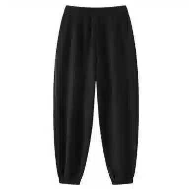 三体 水滴系列 美式复古多巴胺百搭简约基础款个性字母印花舒适宽松时尚高街日常通勤束脚休闲裤 男女同款