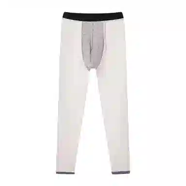 莫代尔 抑菌裆加绒加厚打底保暖裤 男款 靛蓝