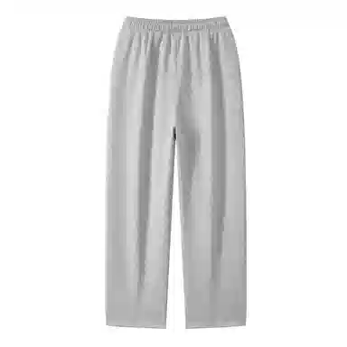 三体 末日之战系列 简约基础款纯色字母印花宽松学生多巴胺高街潮牌美式复古百搭舒适垂感自然中腰直筒日常通勤休闲裤 男女同款