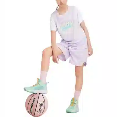 大童 特步 舒适柔软亲肤休闲运动套装