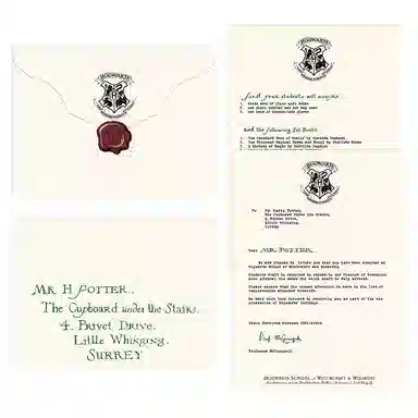 Harry Potter Hogwarts Acceptance Letter
