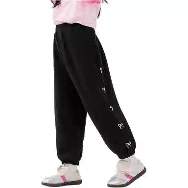 左西 舒适柔软亲肤束脚休闲裤 儿童款