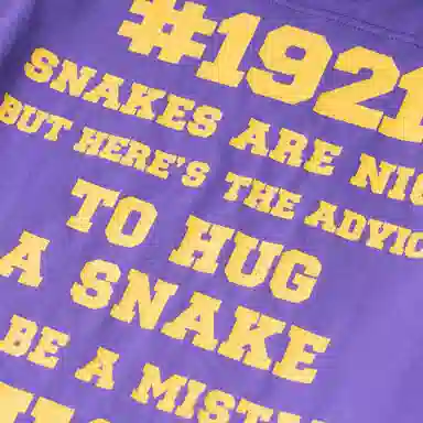 GUCCI Kids Striped Letter Print T-Shirt Purple