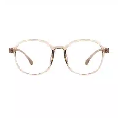 莫拉克 超轻防蓝光抗辐射素颜韩版可配度数透明变色 光学镜架 女款