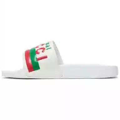 Gucci Double G Slide White Green Red