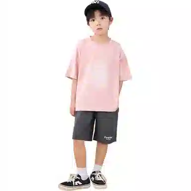 左西 时尚休闲透气儿童短裤 儿童款