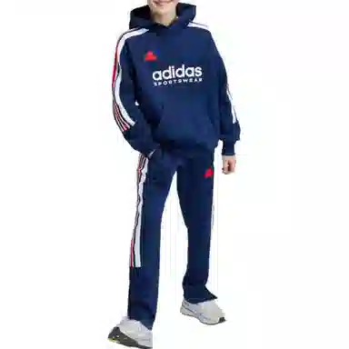 adidas Tiro Nations Pack Hoodie Navy/White/Scarlet