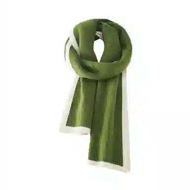 北极绒 秋冬季 小香风轻奢保暖 加厚围脖  绒线围巾 男女同款情侣款