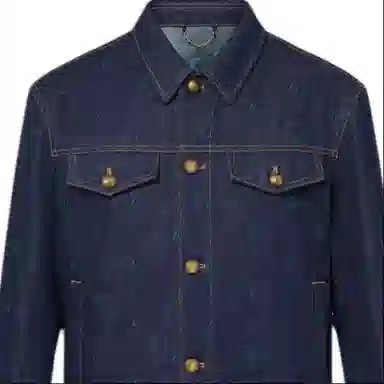 Louis Vuitton Denim Jacket Blue