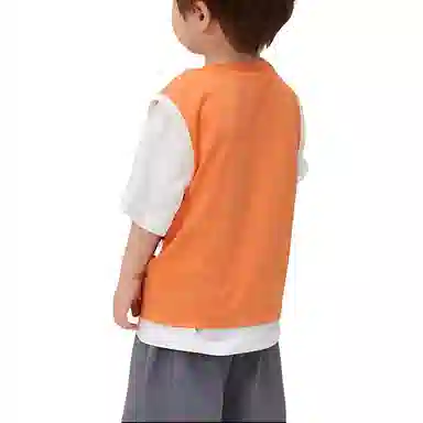 英氏 纯棉圆领无袖背心儿童款