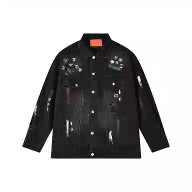 Geoffrey B. Small Denim Jacket Black