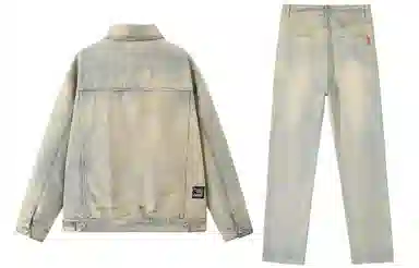 Coca-Cola Vintage Washed Denim Jacket Set