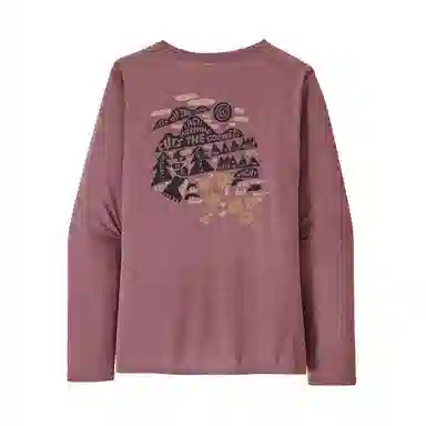 patagonia Long-Sleeved Capilene Cool Daily Graphic T