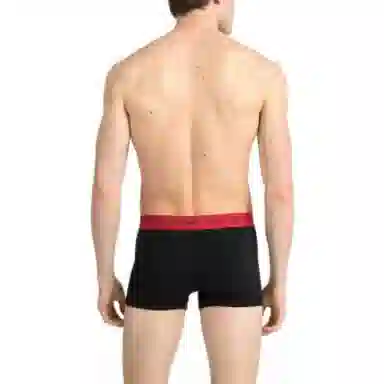 Calvin Klein Logo Print Boxer Briefs 2-Pack Black