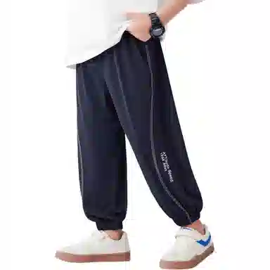 左西 柔软速干纯色休闲裤 儿童款