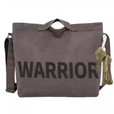 Warrior Canvas Bag Black