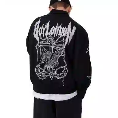 Boy London Baseball Collar Embroidered Jacket