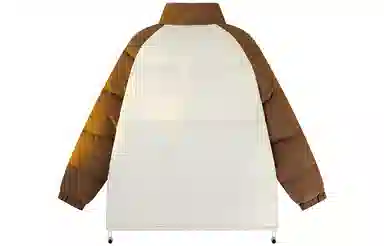 快鱼 日系无性别主义日常通勤简约时尚百搭基础亲肤舒适保暖休闲长袖棉服 男女同款