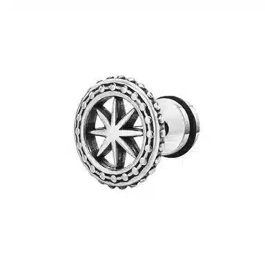 Eternal Melody Hollow Star Earrings