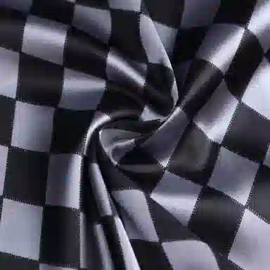 兰缪 简约亲肤舒适透气翻领开衫短袖休闲可外穿家居服格子短裤长裤睡衣套装 男款 黑色