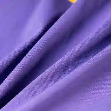 GUCCI Kids Striped Letter Print T-Shirt Purple