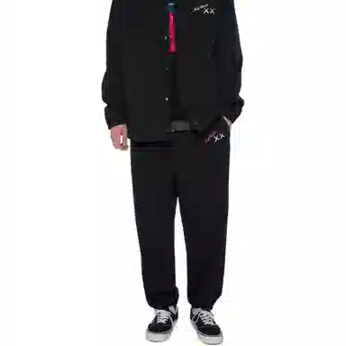 UNIQLO KAWS x WARHOL Jogger Pants Black
