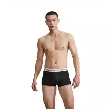 Calvin Klein Boxer Briefs 3-Pack Space Black