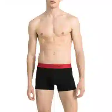 Calvin Klein Logo Print Boxer Briefs 2-Pack Black