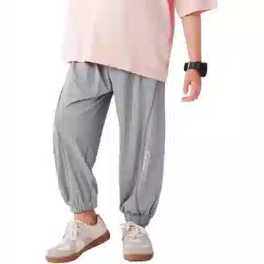 左西 柔软速干纯色休闲裤 儿童款