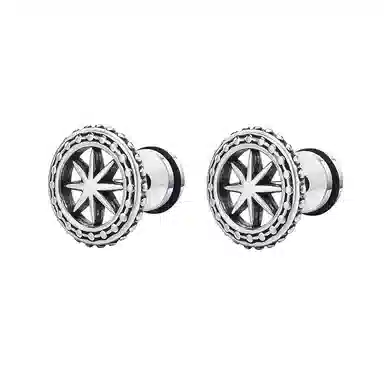 Eternal Melody Hollow Star Earrings