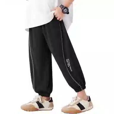 左西 柔软速干纯色休闲裤 儿童款