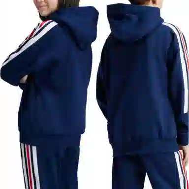 adidas Tiro Nations Pack Hoodie Navy/White/Scarlet