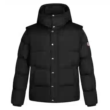 Mangano Classic Logo Hoodie Down Jacket