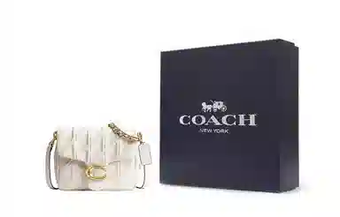 COACH Tabby 20 Chalk White