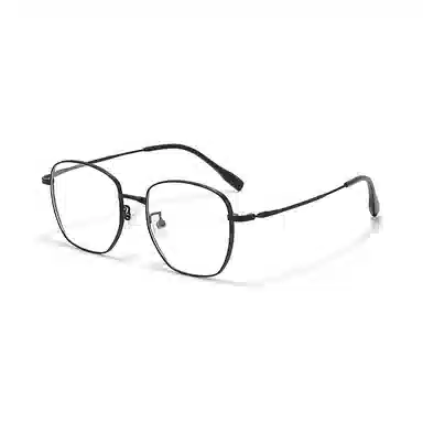 【联系客服可选配镜套餐】 佐川 钛金属眼镜框 复古多边形近视眼镜  素颜神器 可配防蓝光变色 光学镜架 男女同款情侣款