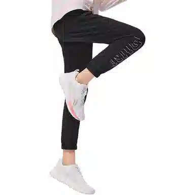 李宁儿童 松紧束脚长款针织运动裤 儿童款