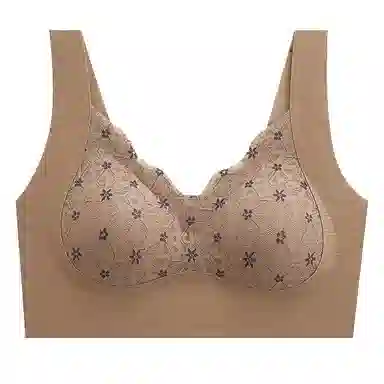 俞兆林 蕾丝舒适大胸显小提拉上托聚拢防下垂收副乳薄款文胸 女款 组合装