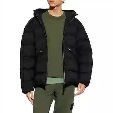 STONE ISLAND FW24 Nylon Down-TC Logo