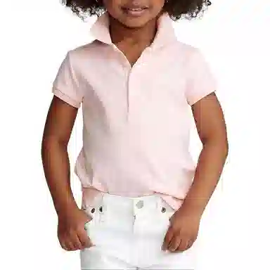 Polo Ralph Lauren Kids Logo Polo Shirt Pink