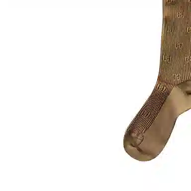 Gucci High Socks Brown