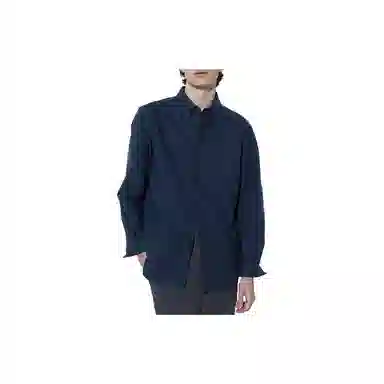 UNIQLO Long Sleeve Shirt Navy