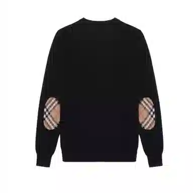 Burberry Pullover Knit Sweater Black